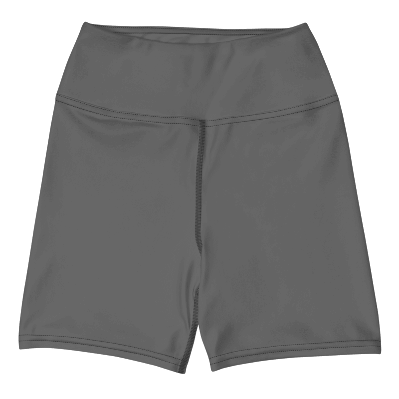 Gray Yoga Shorts