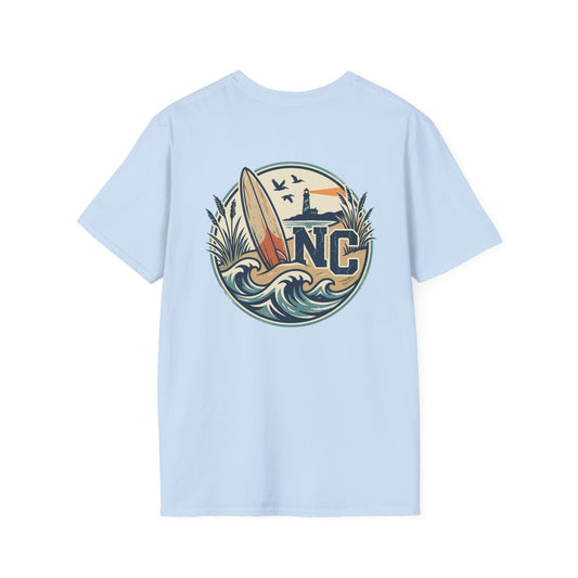 Anchor Monogram T‑Shirt — Nautical Initials Chest Logo