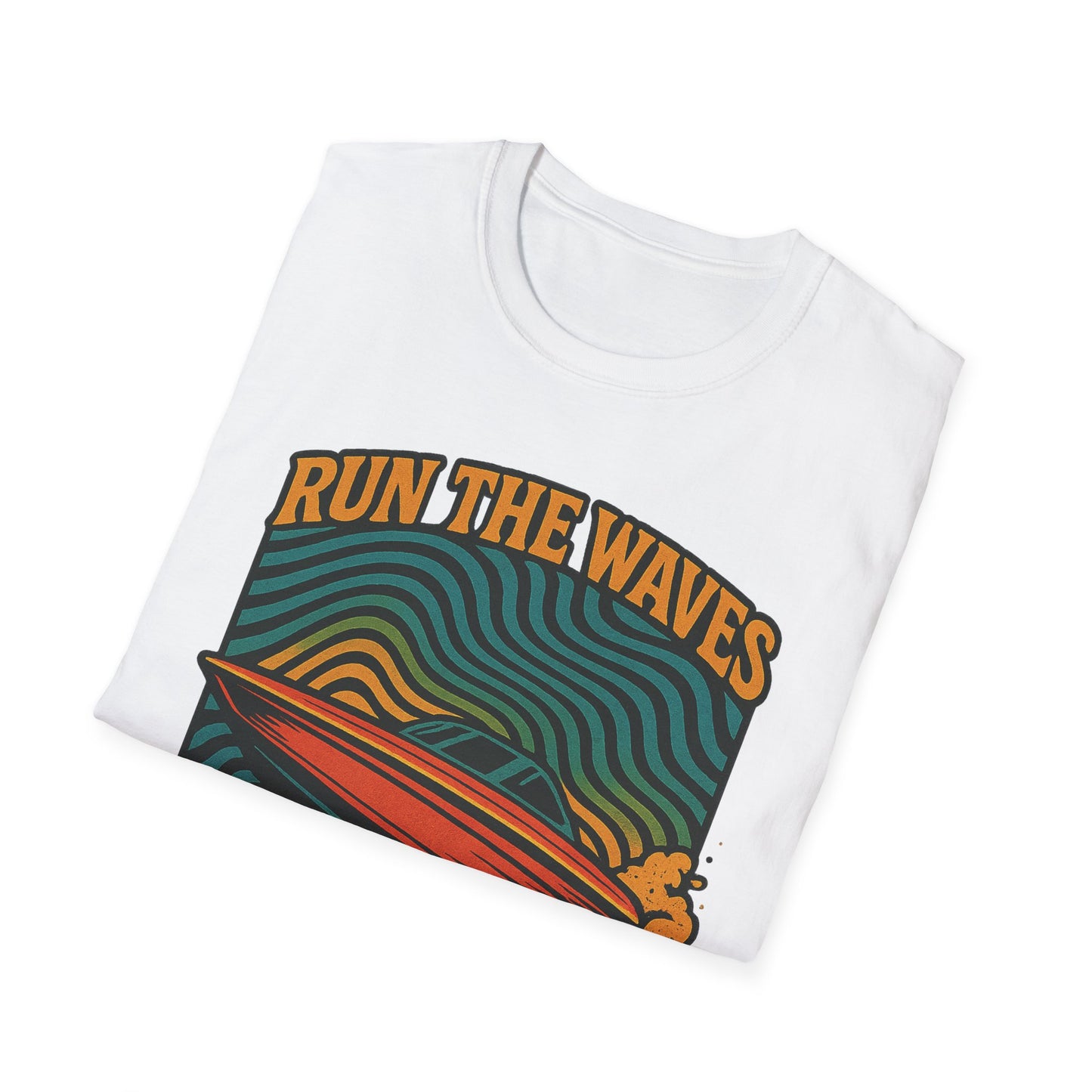 Wave Runner Unisex Softstyle T-Shirt