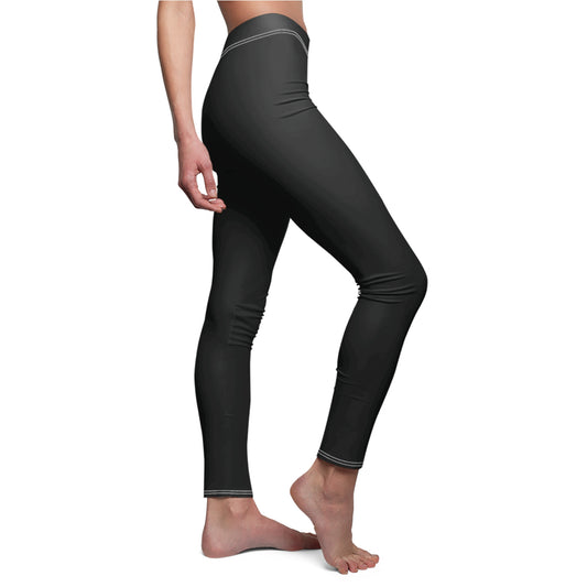 Chic Women's Casual Leggings - AOP Design for Comfort & Style