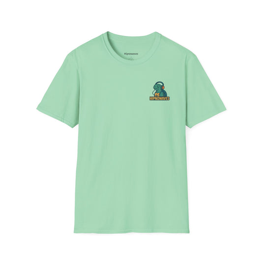 Cool Hip Hop Turtle T-Shirt, Unisex Softstyle Tee, Music Lover Gift, Casual Streetwear, Unique Graphic Shirt, Summer Fashion