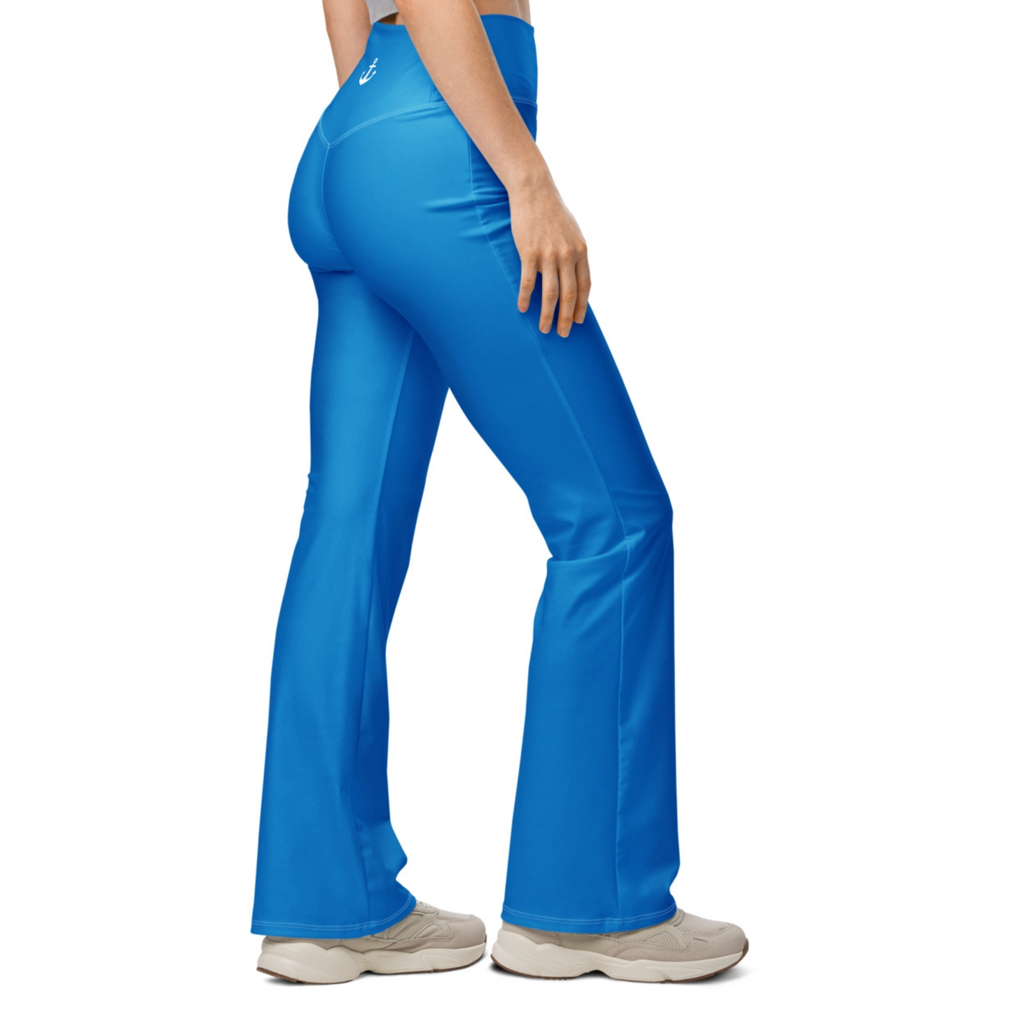 Air Force Navy Flare Leggings — High Waist Yoga Pants | Hipnowaves