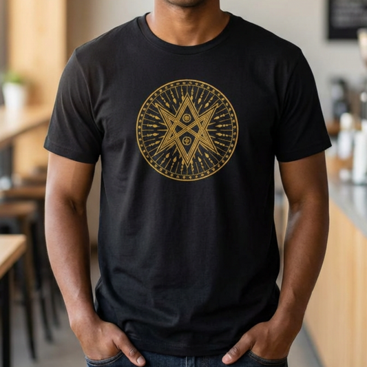 Spiritual Sun Mandala T-Shirt