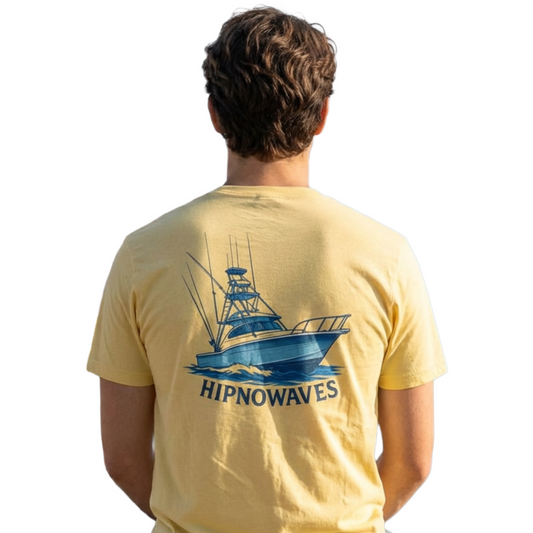Hipnowaves Unisex Cotton Crew Tee