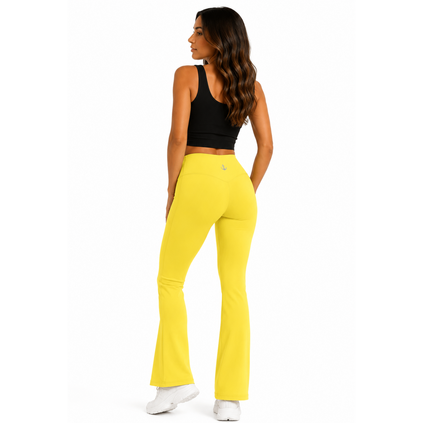 Yellow Flare leggings