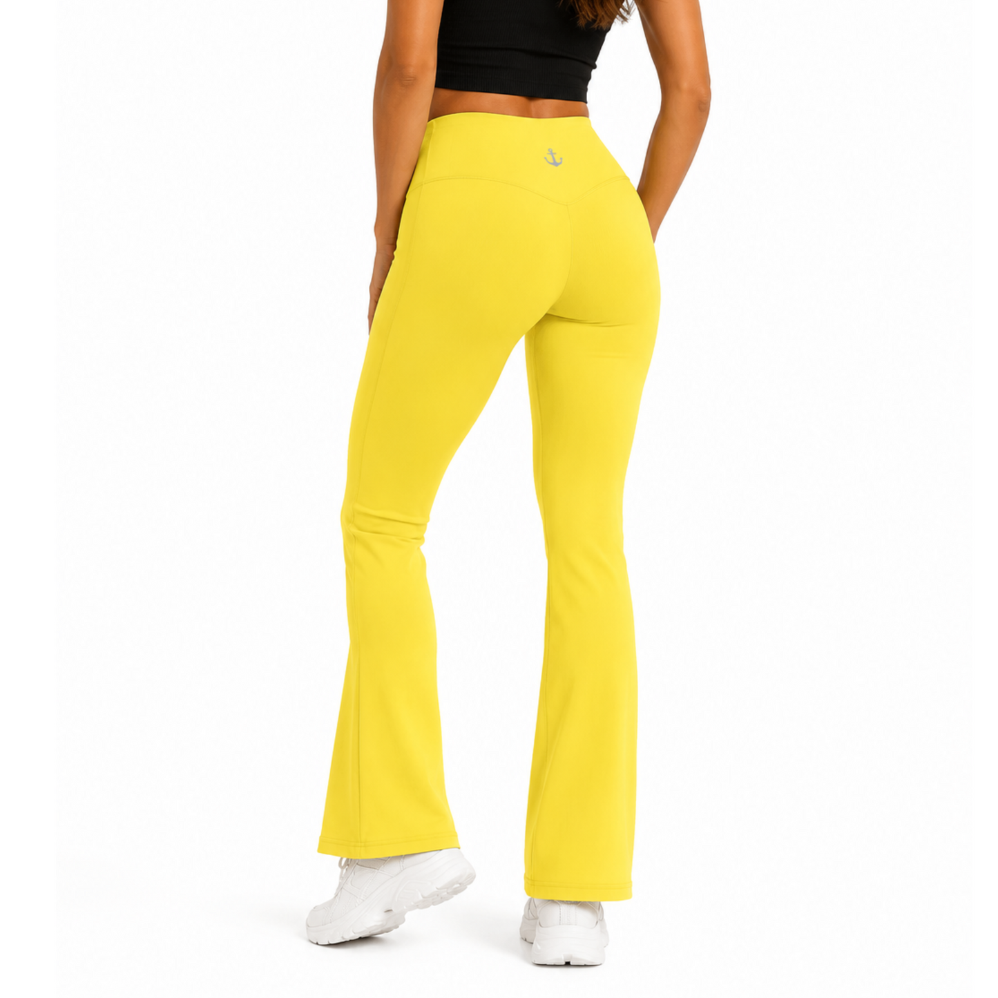 Yellow Flare leggings