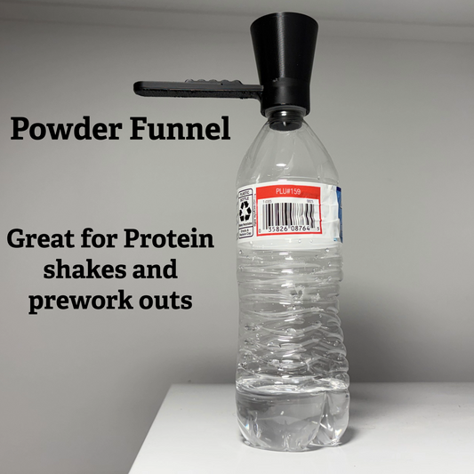 Slide-to-Drop Bottle Funnel