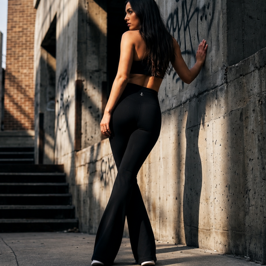 Black Flare Leggings