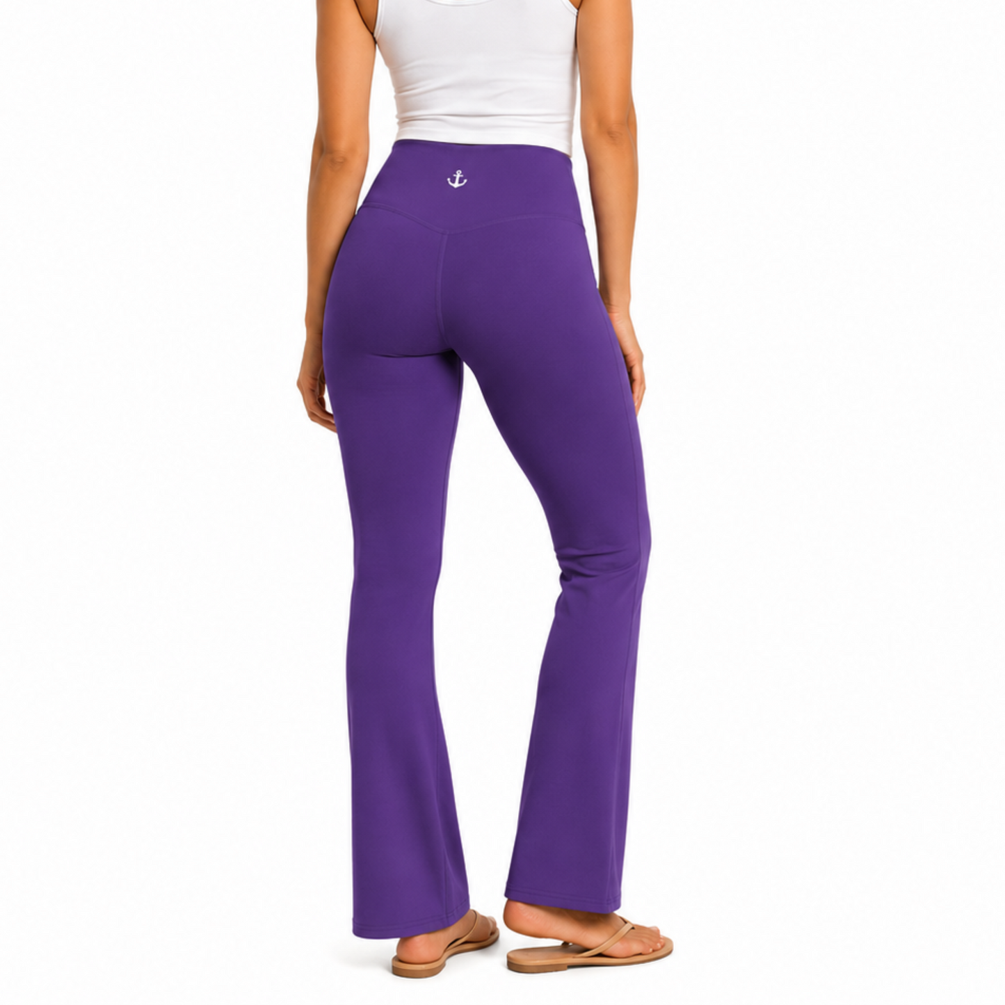 Purple Flare Leggings