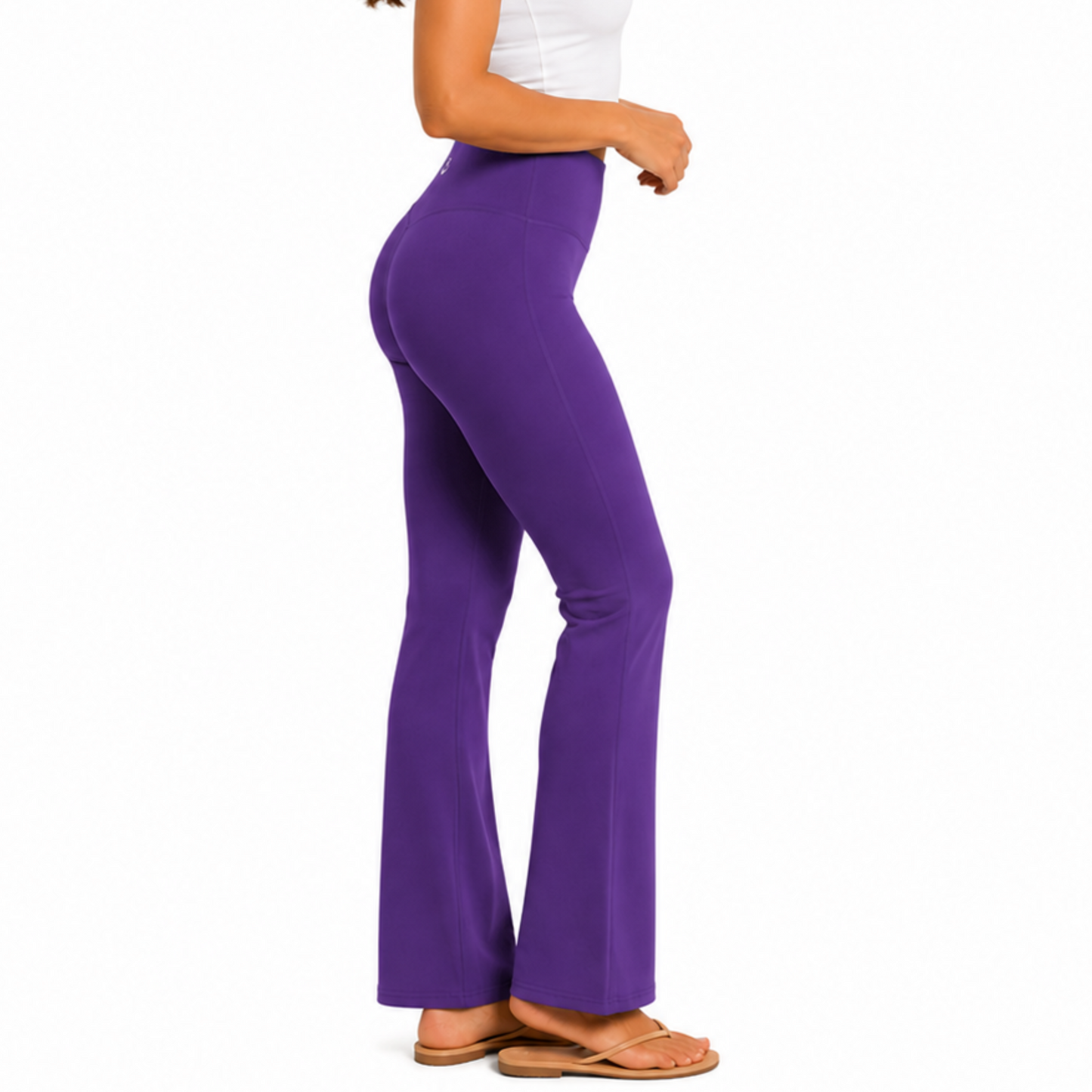 Purple Flare Leggings