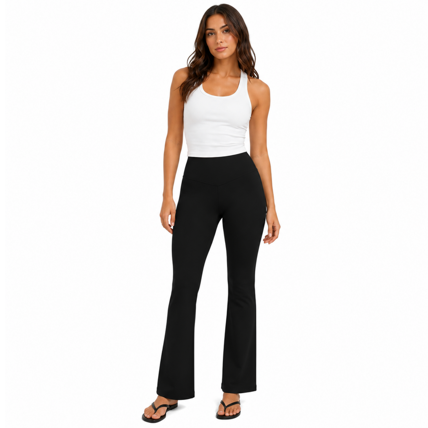 Black Flare Leggings