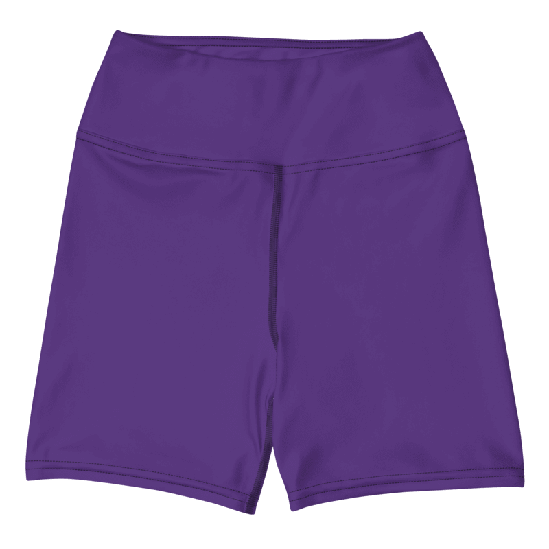 Purple Yoga Shorts