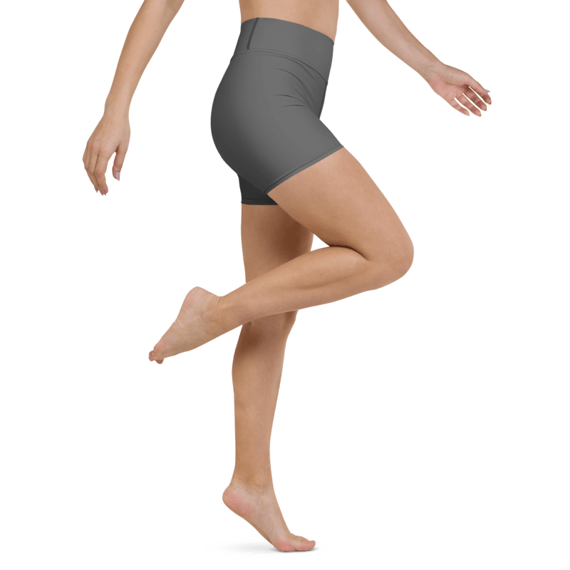Gray Yoga Shorts