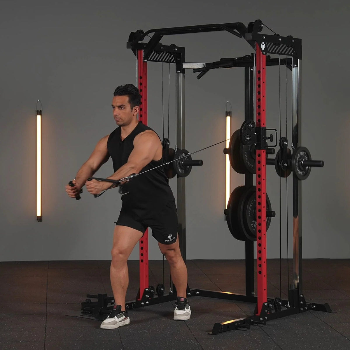 HR05 Half Rack Functional Trainer